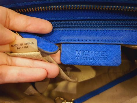 echtheid michael kors handtas|michael kors serial number lookup.